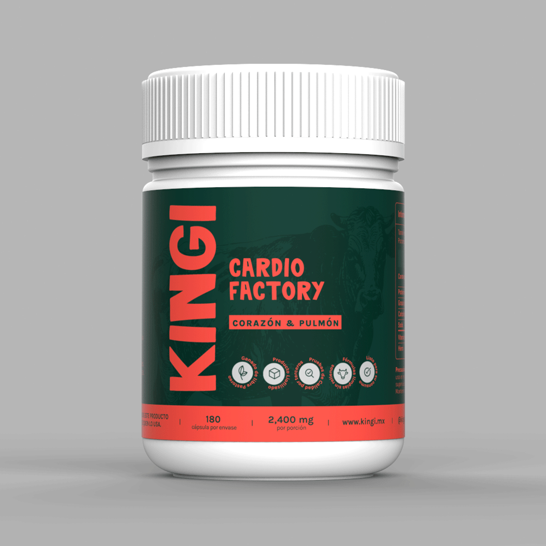 Cardio Factory: Corazón y Pulmón de Res de Libre Pastoreo.